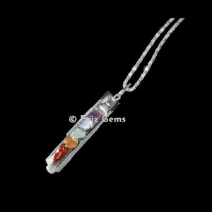Selenite Chakra Healing Pendants