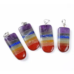 Seven Chakra Bonded Pendants