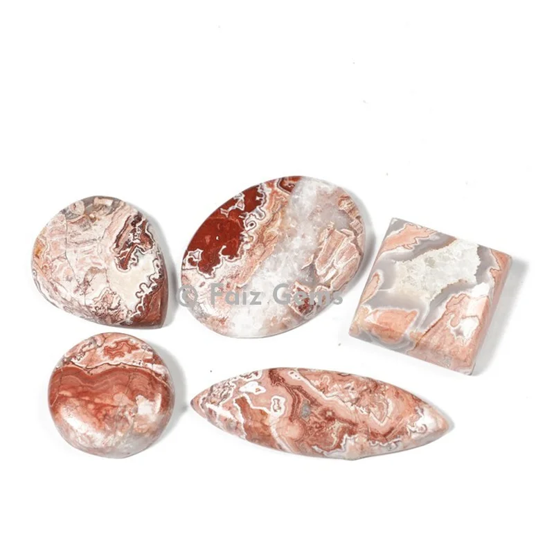 Crazy Lace Agate Cabochons