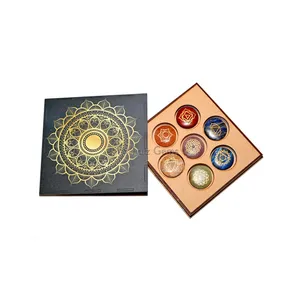 Seven Chakra Gift Box With Geometric Design