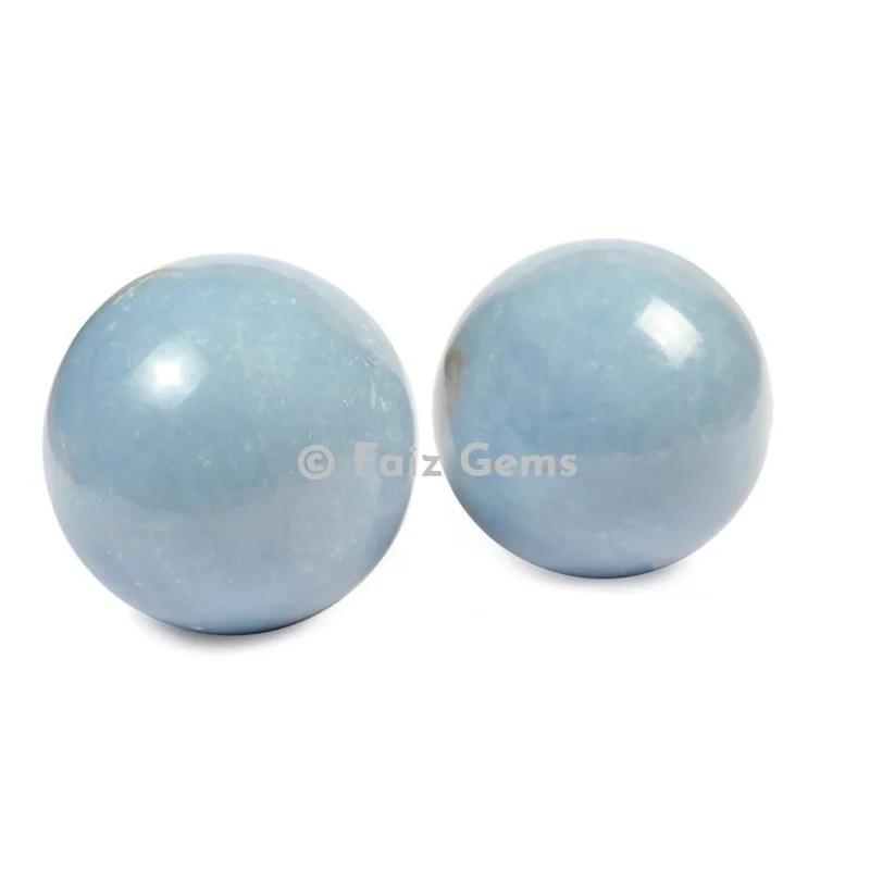 Angelite Spheres