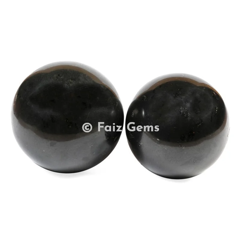 Black Tourmaline Spheres