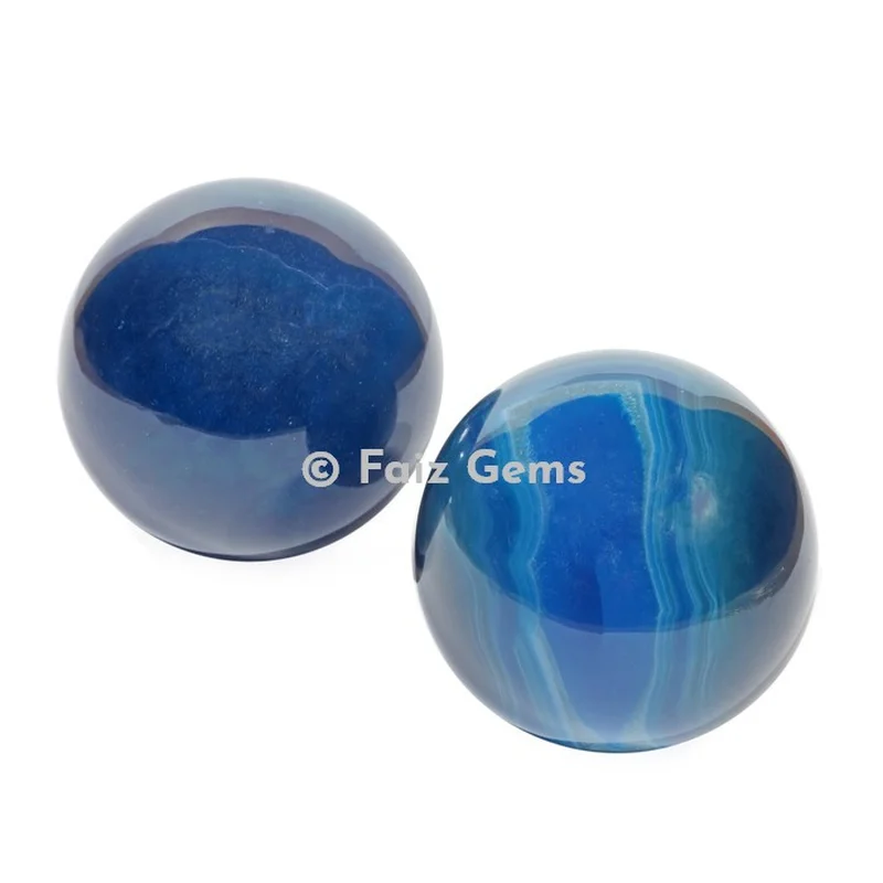 Blue Onyx Spheres