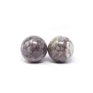 Ruby Feldspar Spheres