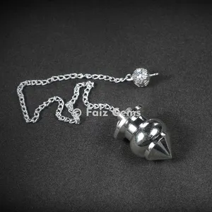 Small Egyptian Silver Metal Metal Pendulum