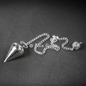 Cone Shape Silver Metal Pendulum