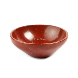 Red Jasper Agate Bowl