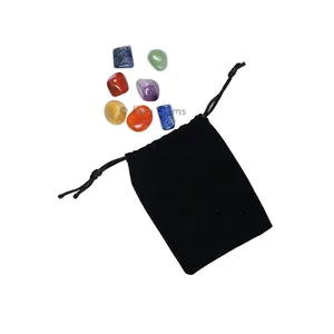 ChakraTumbled Set With Pouch