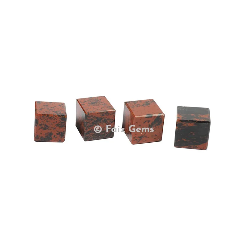 Mahogany Obsidian Gemstone Cubes