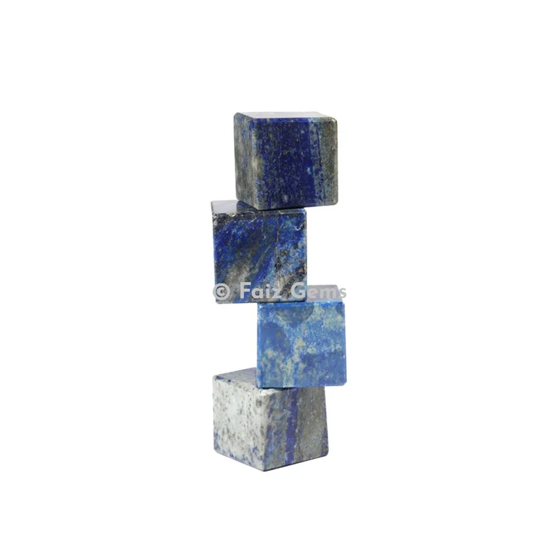 Lapis Lazuli Gemstone Cubes
