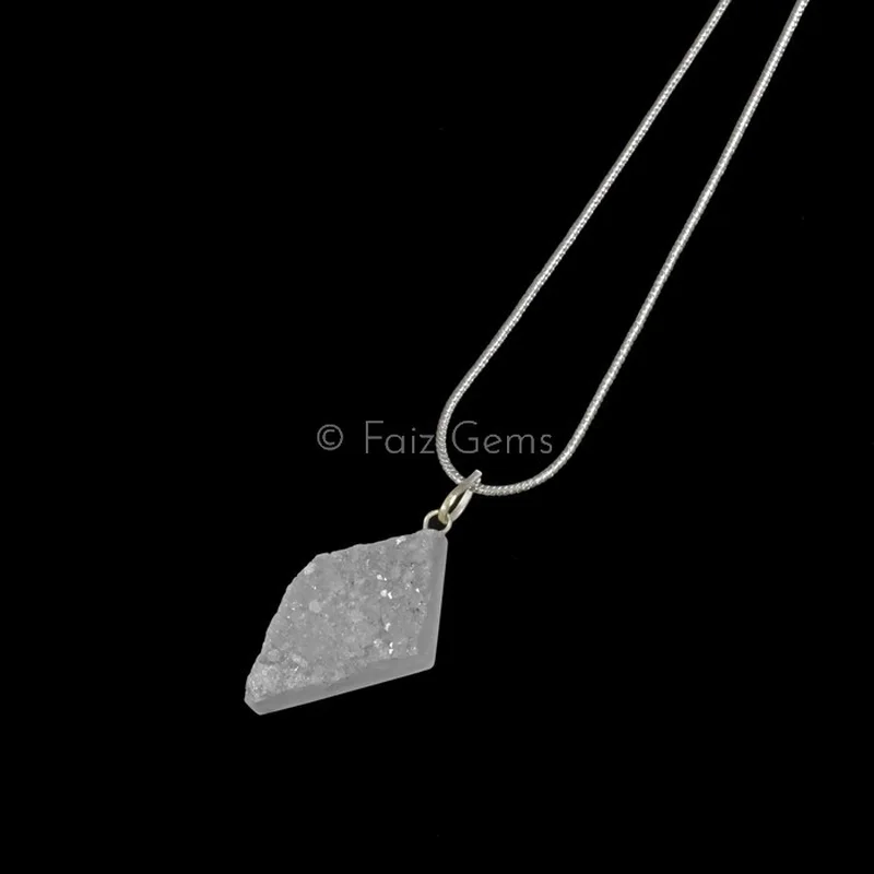 Healing Druzy Pendants