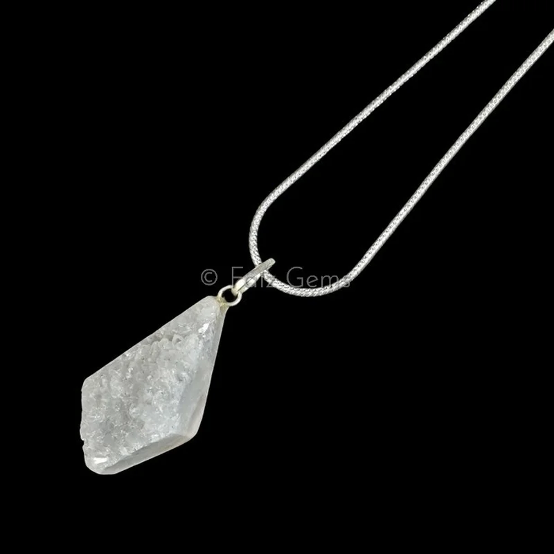 Healing Energy Druzy Pendant