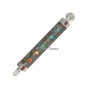 Labrodrite Chakra Healing Wands