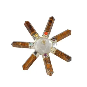 Tiger Eye Healing Generator With Chakra Cab