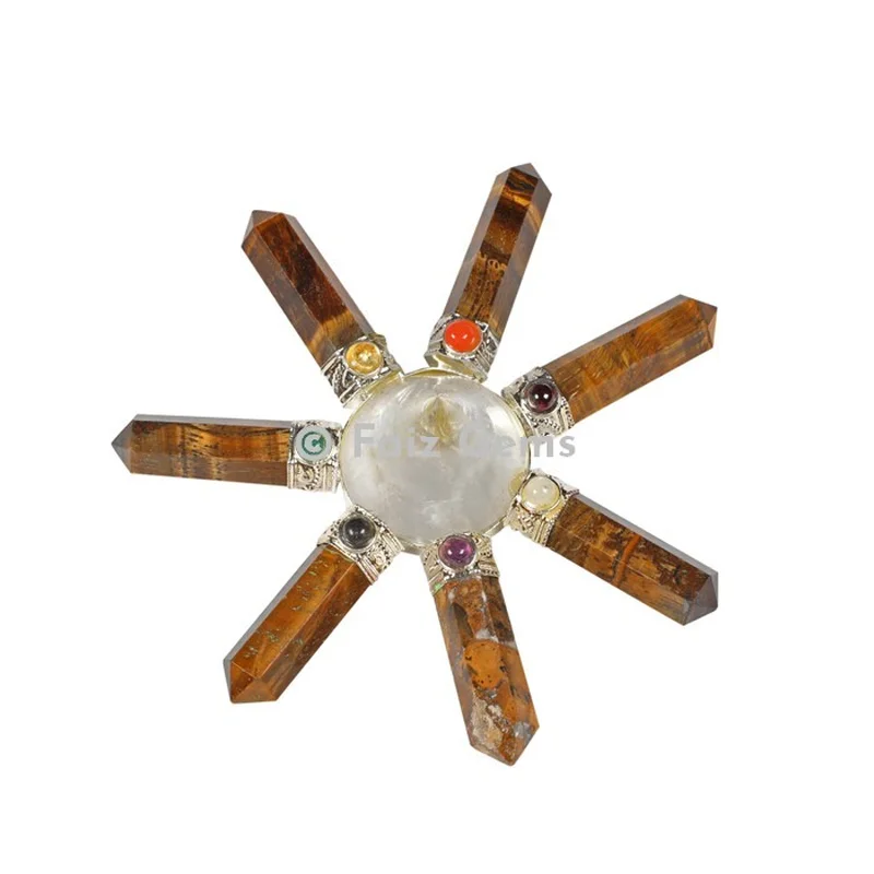 Tiger Eye Healing Generator With Chakra Cab