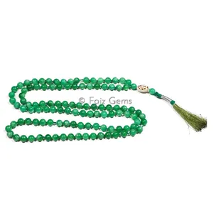 Green Aventurine Gemstone Japa Mala