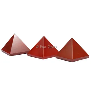 Red Jasper Gemstone Pyramids