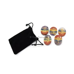 Seven Chakra Bonded Reiki Set With Pouch