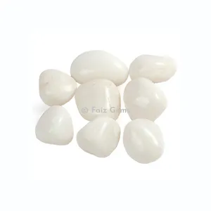 White Agate Tumbled Stones