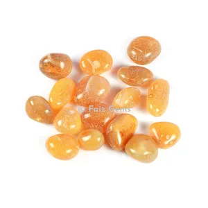 Yellow Carnelian Tumbled