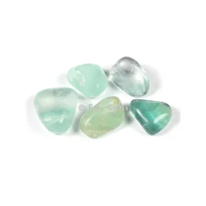 Green Fluorite  Tumbled Stones
