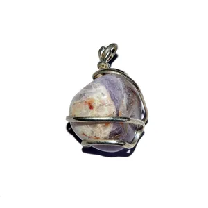 Amethyst Wire Wrap Pendants