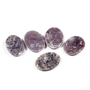 Lepidolite Worry Stone