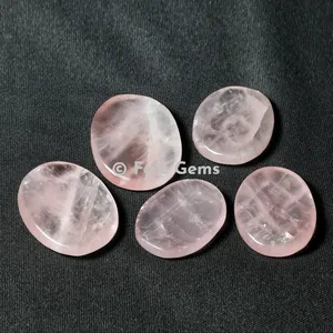 Rose Quartz Worry Stone