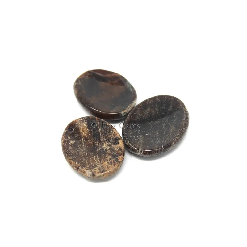 Garnet Worry Stone