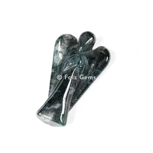 Moss Agate Angel
