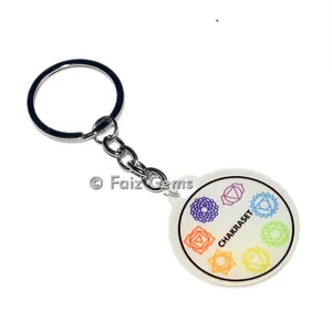 Chakra Acrylic Keyring