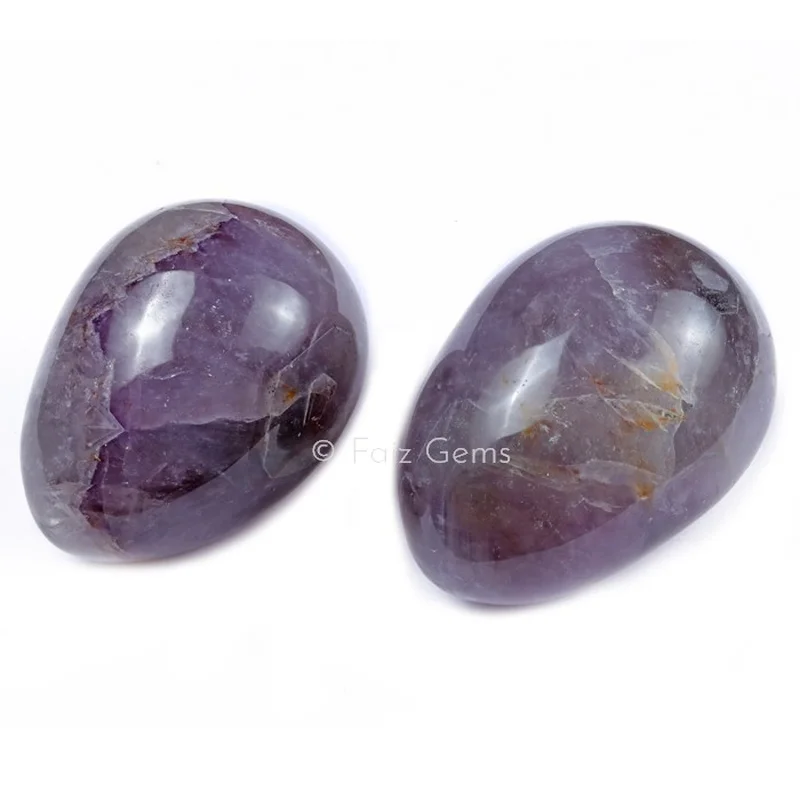 Amethyst Gemstone Eggs
