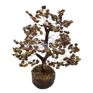 Tiger Eye Mseal Wire Tree(300 Chips)