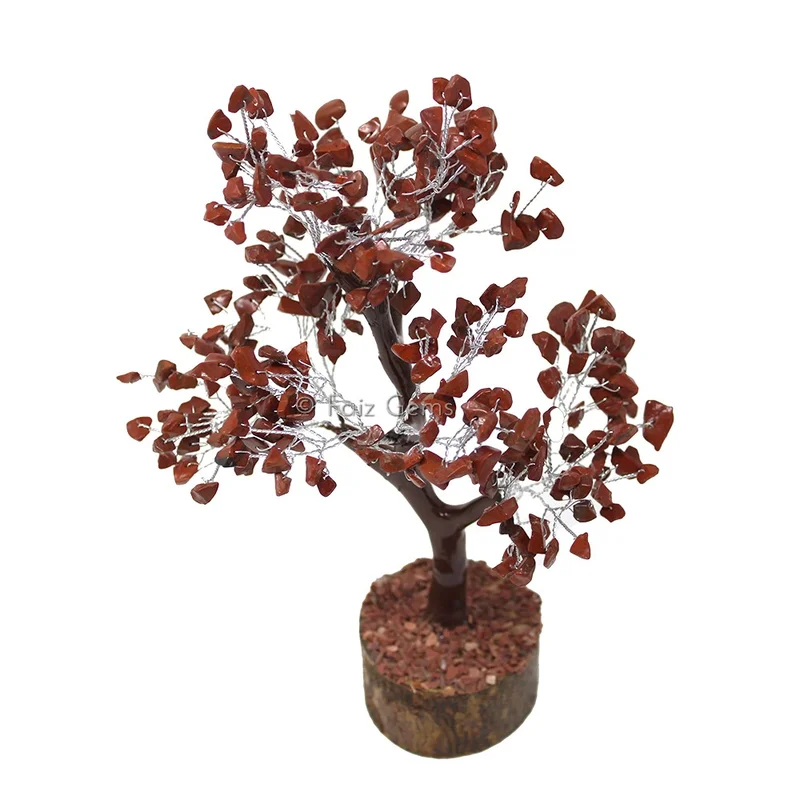 Red Jasper Mseal Wire Tree(300 Chips)