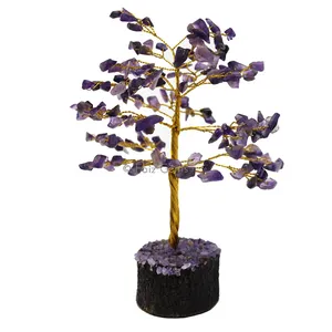 Amethyst Golden Wire Tree(150 Chips)