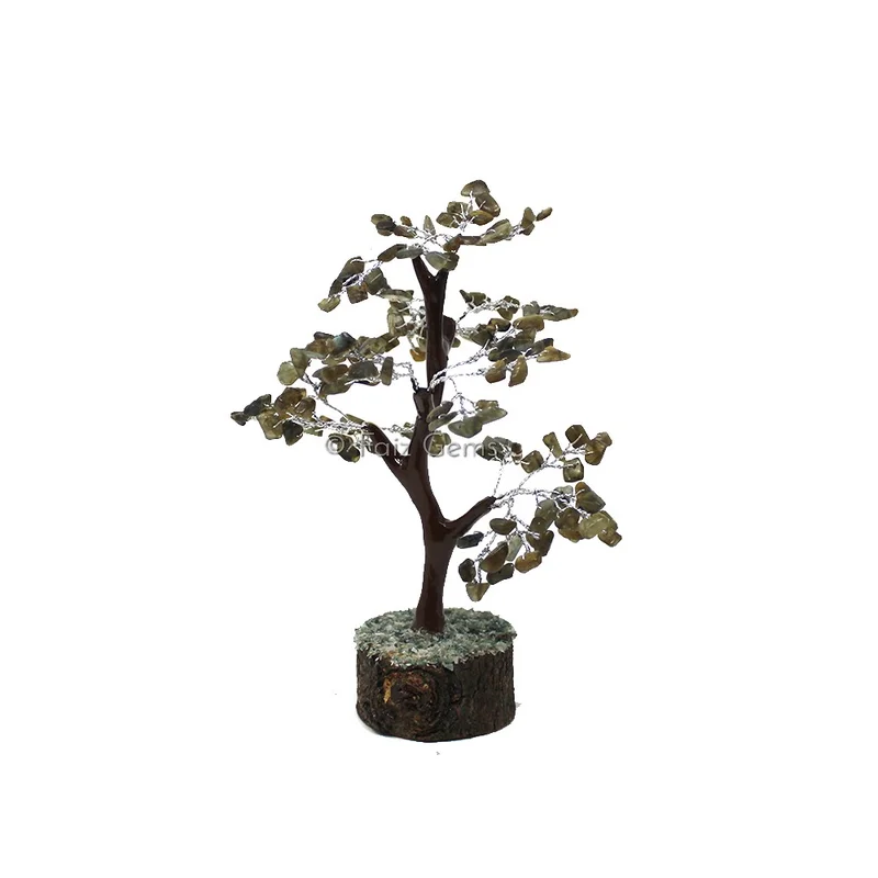 Labradorite Mseal Wire Tree(150 Chips)