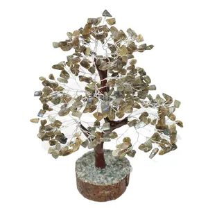 Labradorite Mseal Wire Tree(300 Chips)