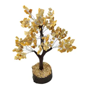 Yellow Aventurine Mseal Wire Tree(300 Chips)