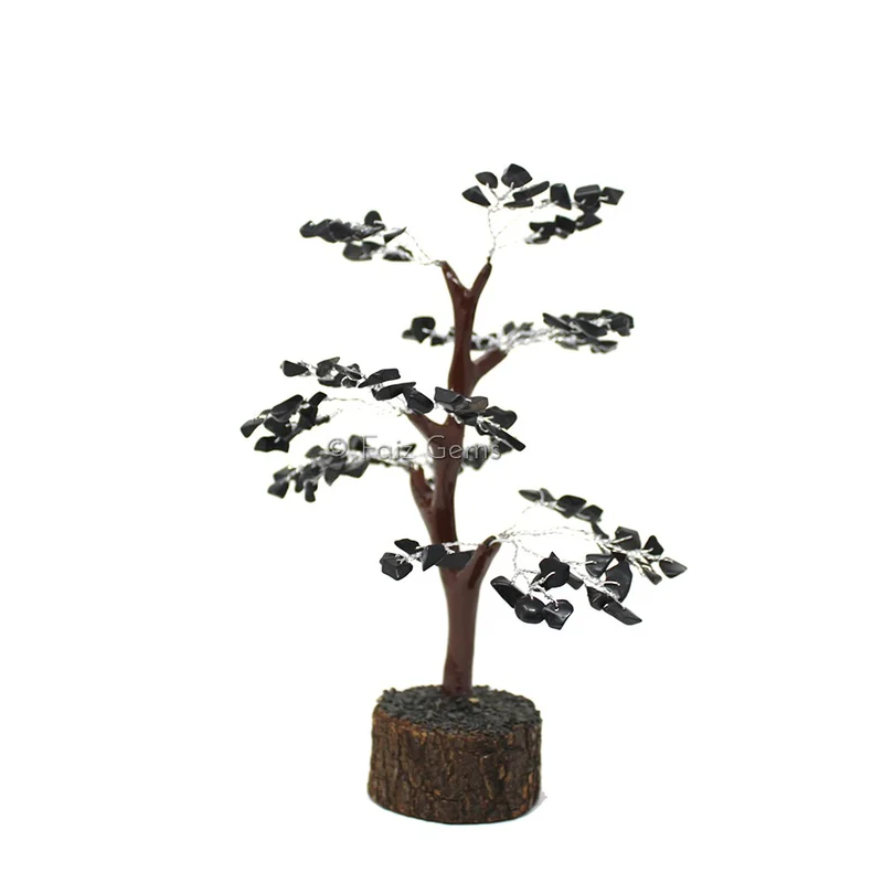 Black Agate Mseal Wire Tree(150 Chips)