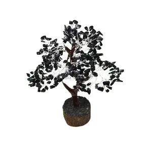 Black Agate Mseal Wire Tree(300 Chips)