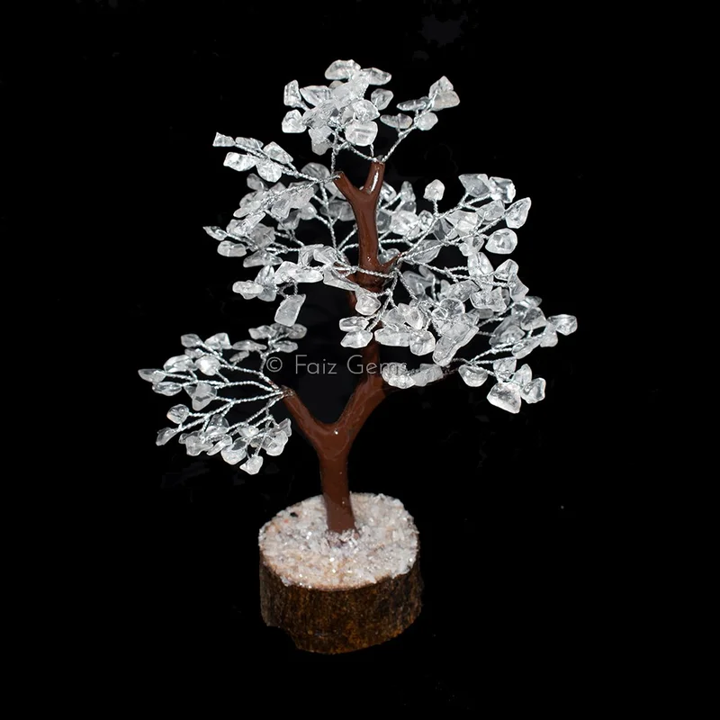 Crystal Quartz Mseal Wire Tree(300 Chips)