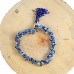Lapis Lazuli Power Chips Gemstone Bracelets