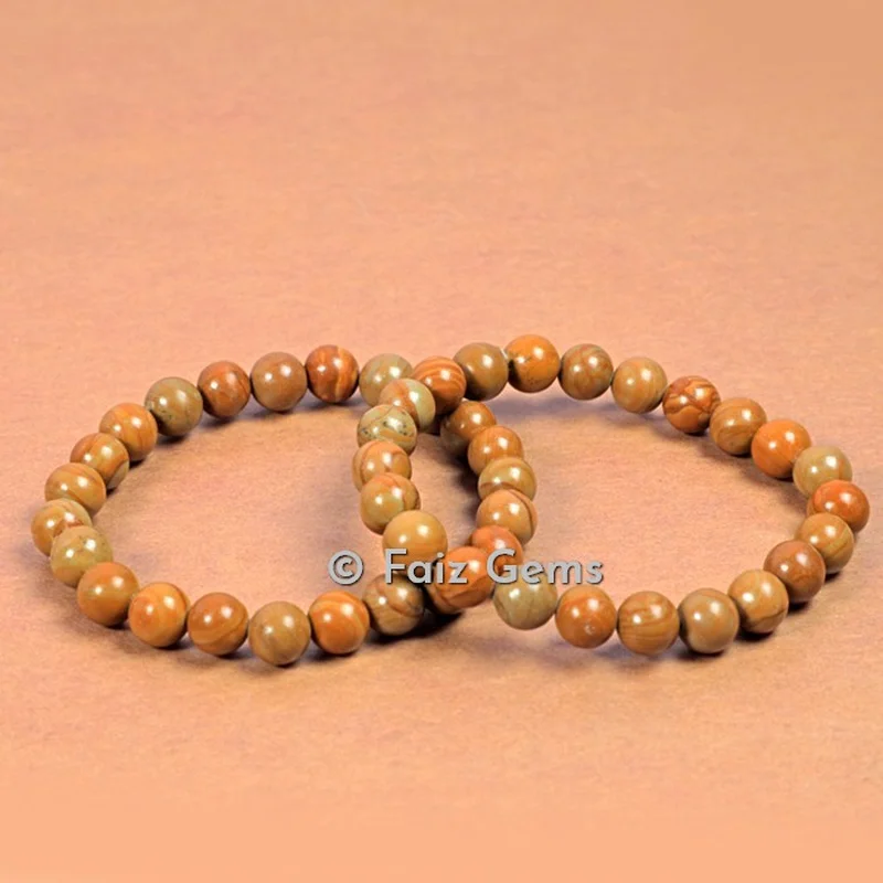 Wooden Jasper Bracelets