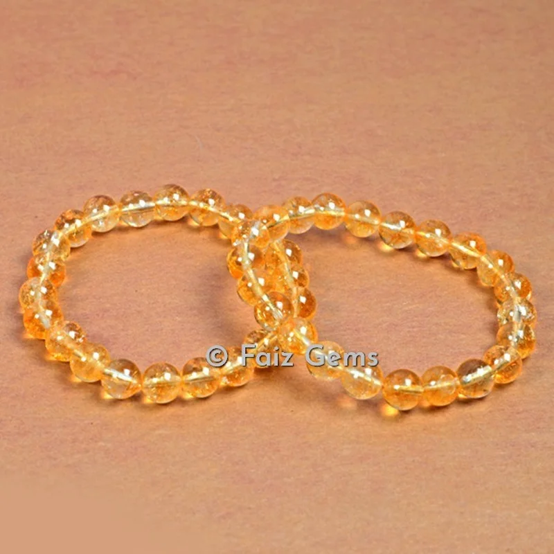 Citrine Stone Bracelets