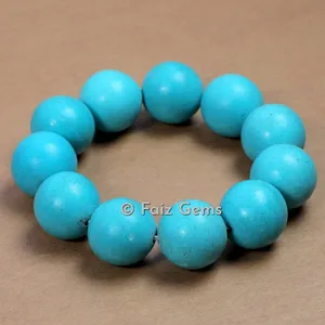 Turquoise Big Beads Bracelets