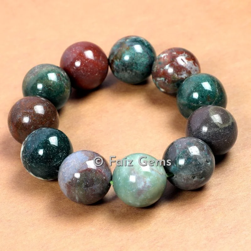 Fancy Agate Big Beads Bracelets