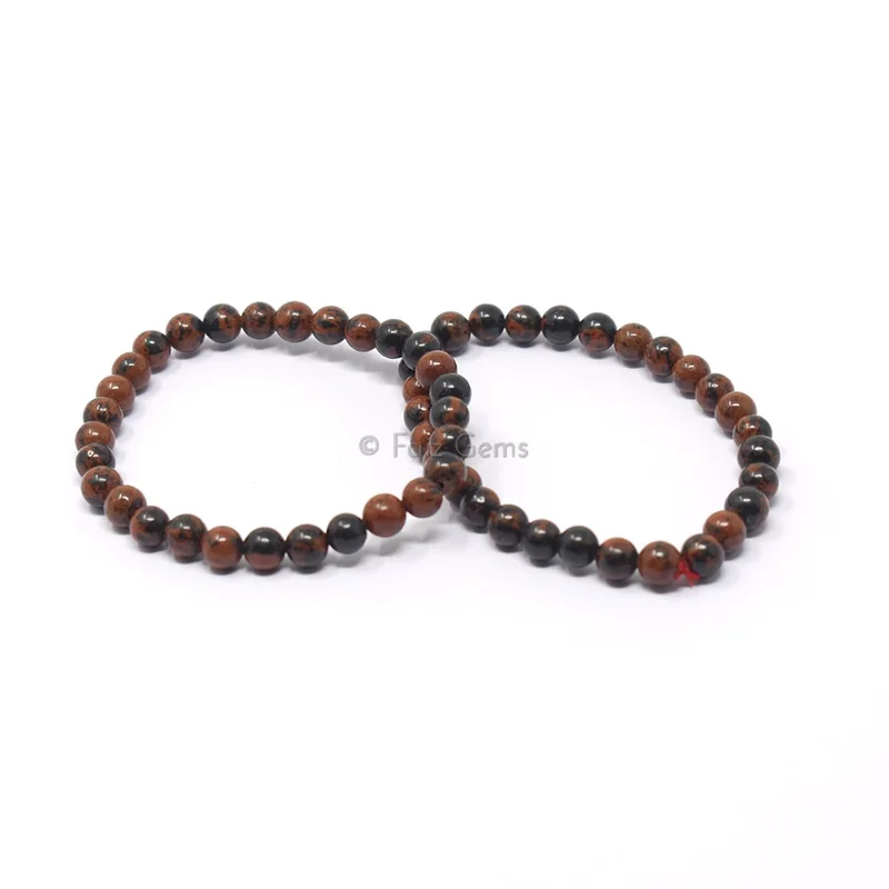 Mahogany Obsidian Bracelet