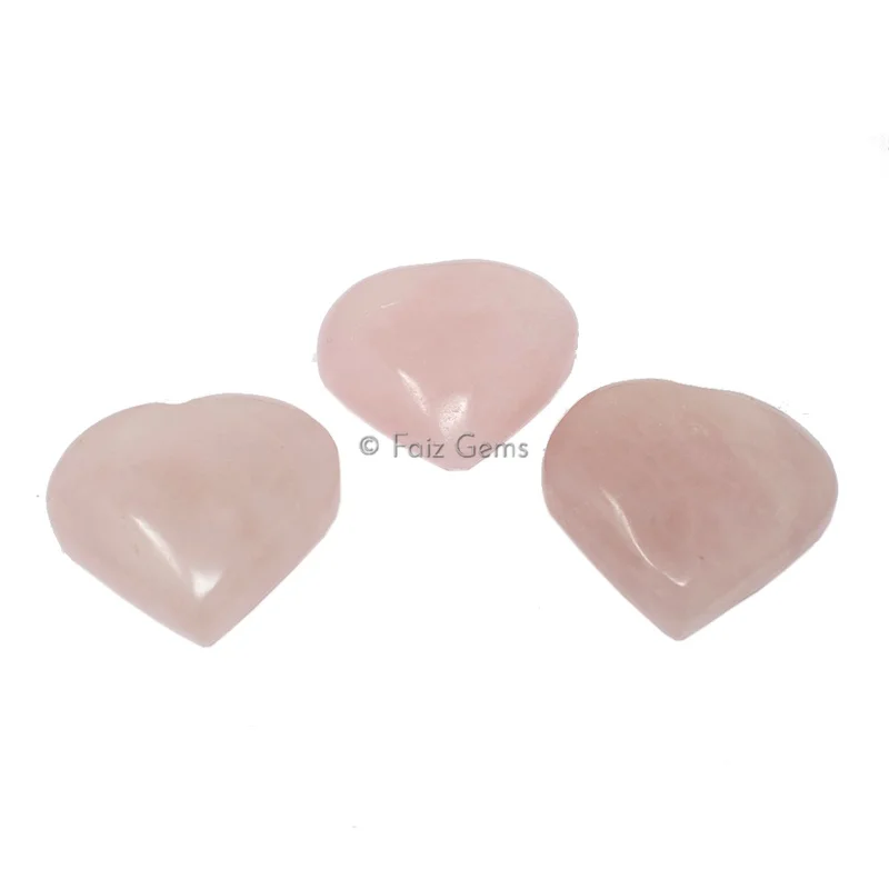 Rose Quartz Hearts