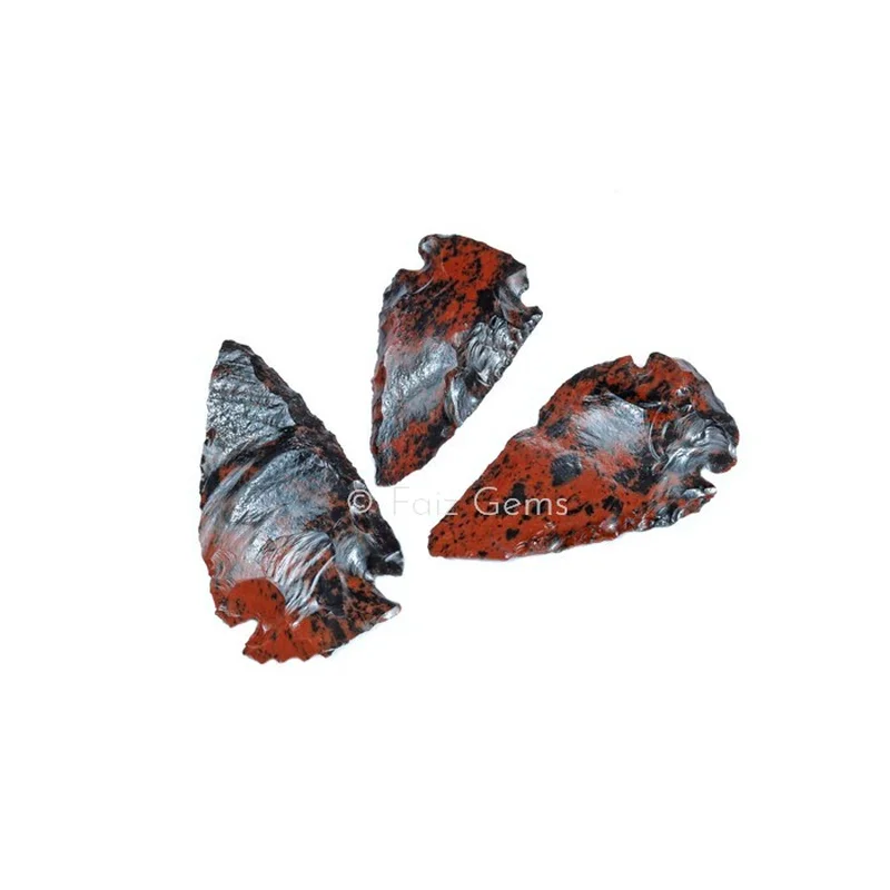 Mahogany Obsidian Arrowheads Of Size 1-1.5 Inches