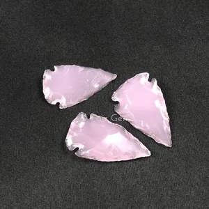 Rose Quartz Arrowheads Of Size 1-1.5 Inches